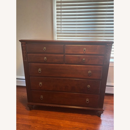 Used Ethan Allen "British Classics" Dawson Tall Dresser for sale on AptDeco