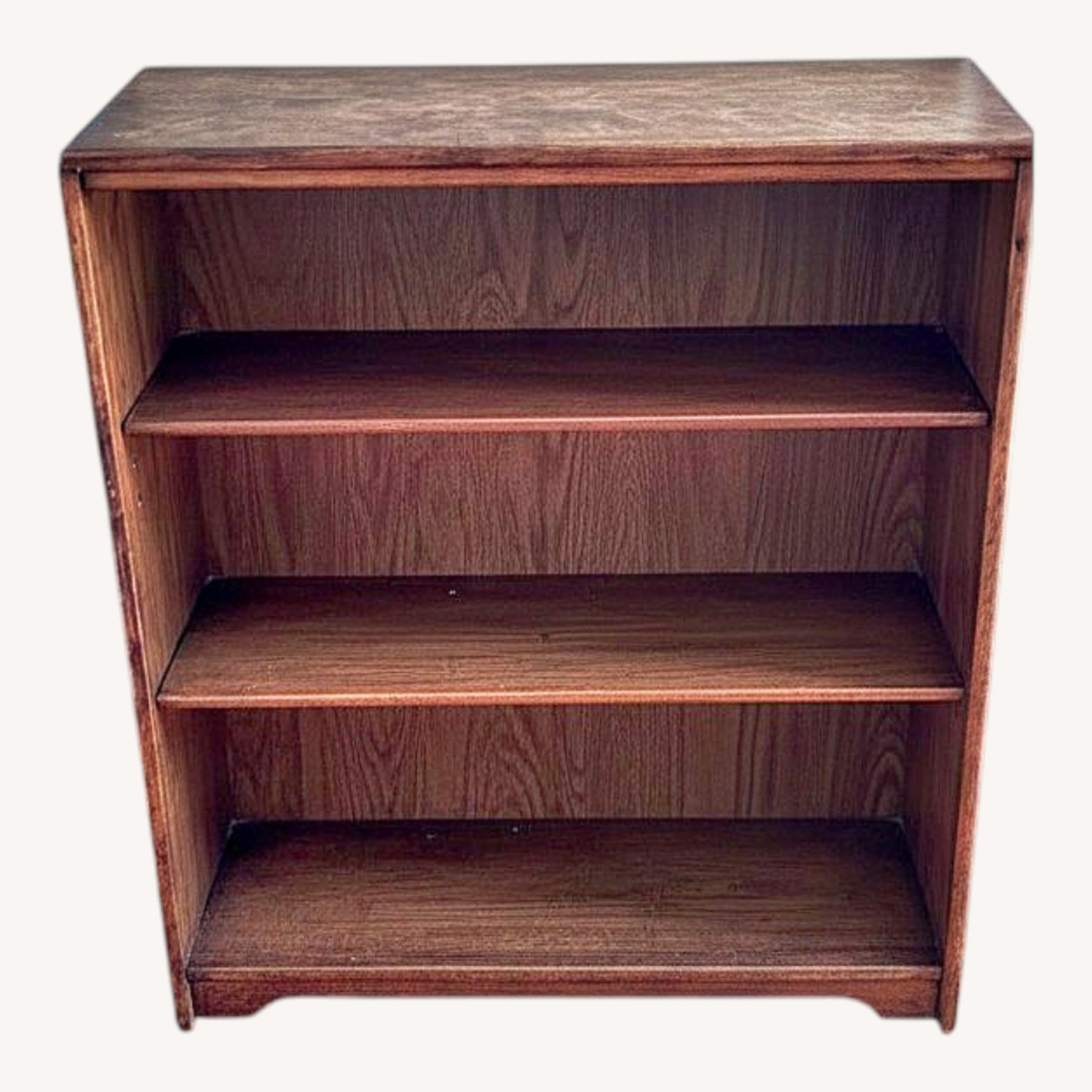 Vintage/Antique Finds Dark Brown Wood Bookcase - image-0
