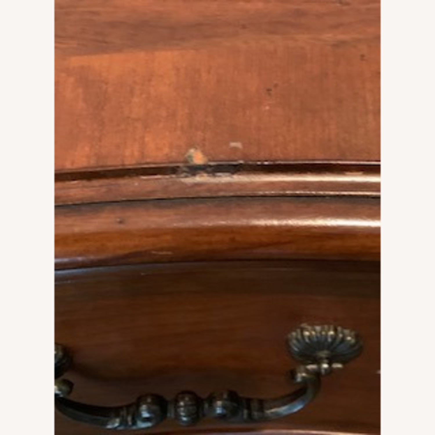 Ethan Allen Dark Brown Wood Dresser - image-5