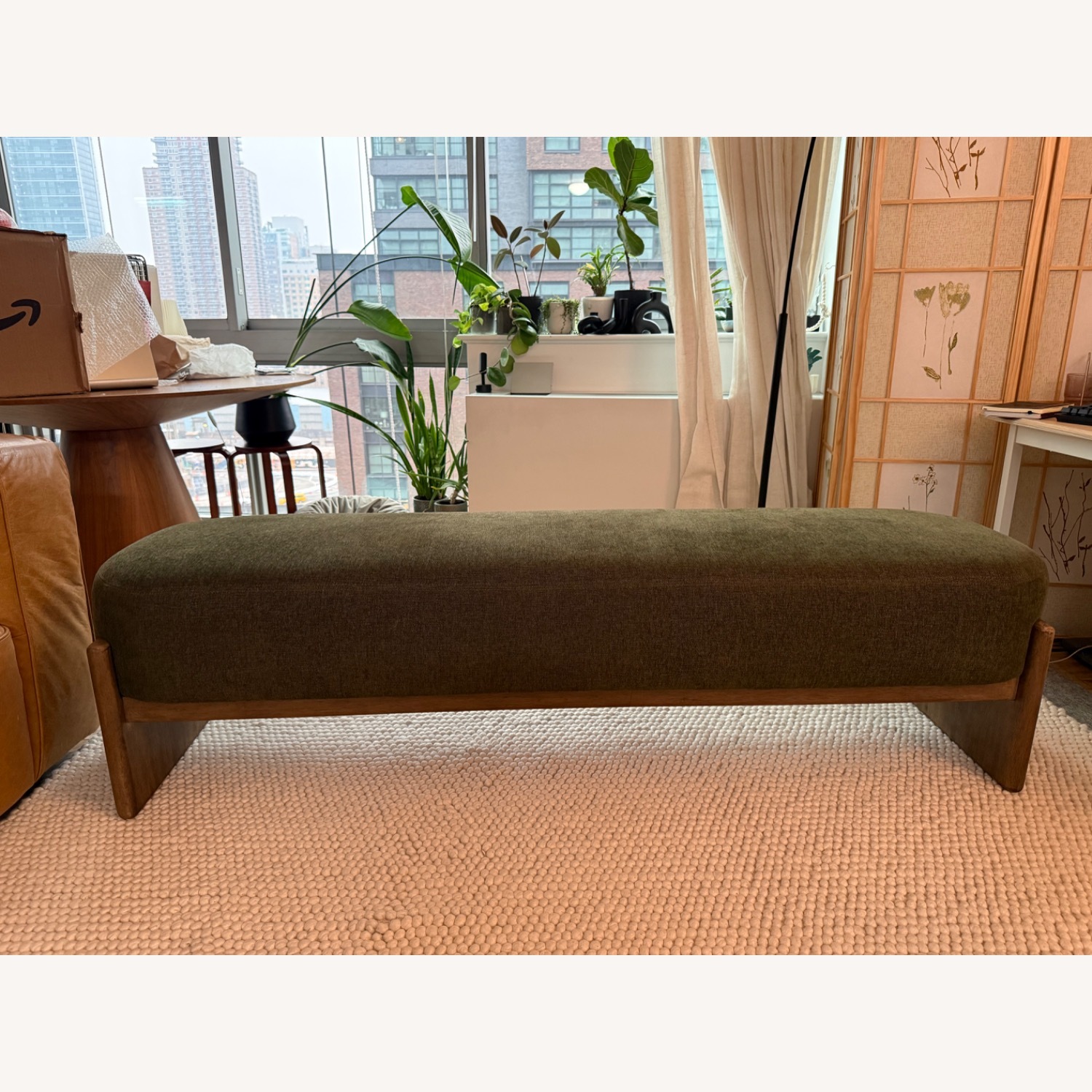Joss & Main Luxardo Upholstered Bench - image-1