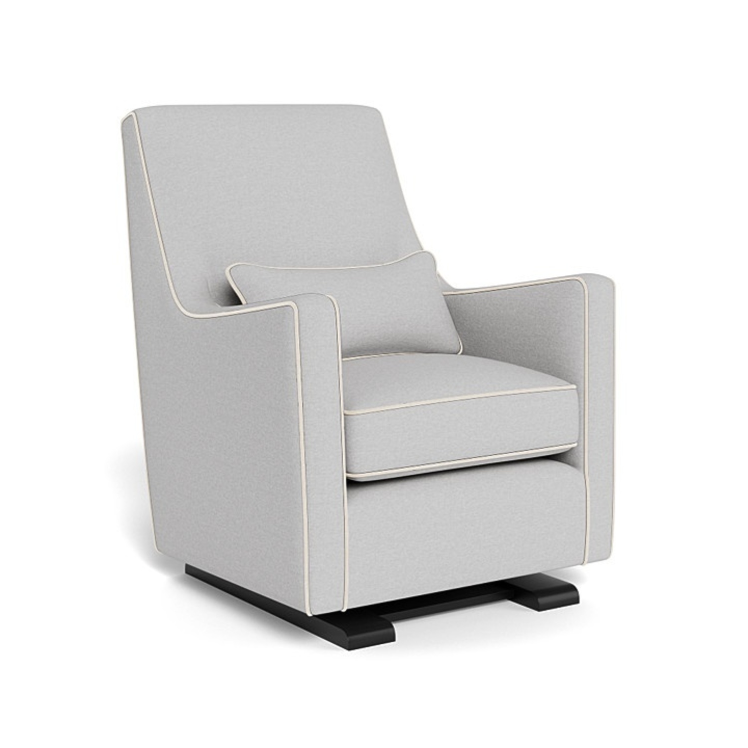 Monte Design Light Gray Fabric Nursing Chair - image-7