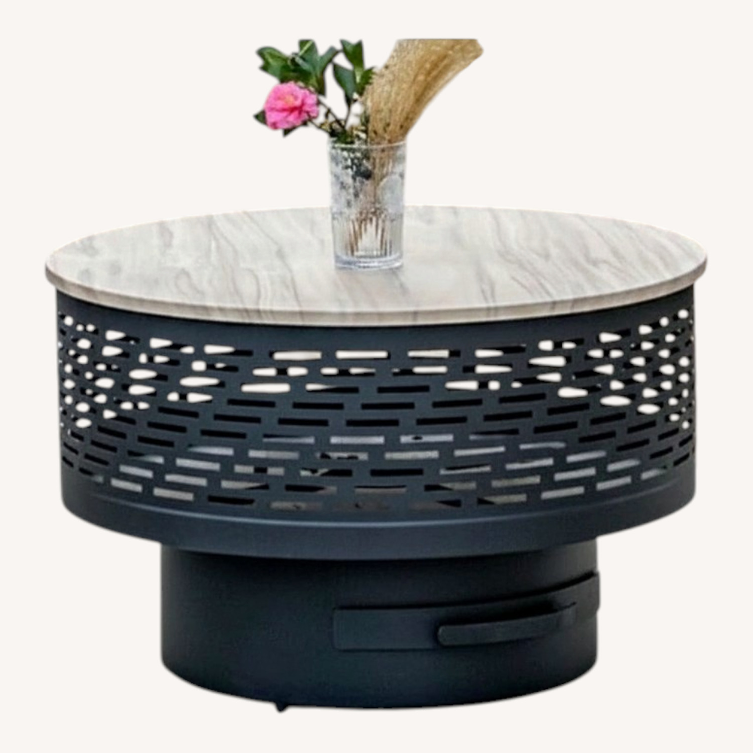 OutVue 26" Wood Burning Fire Pits with Grill - image-0