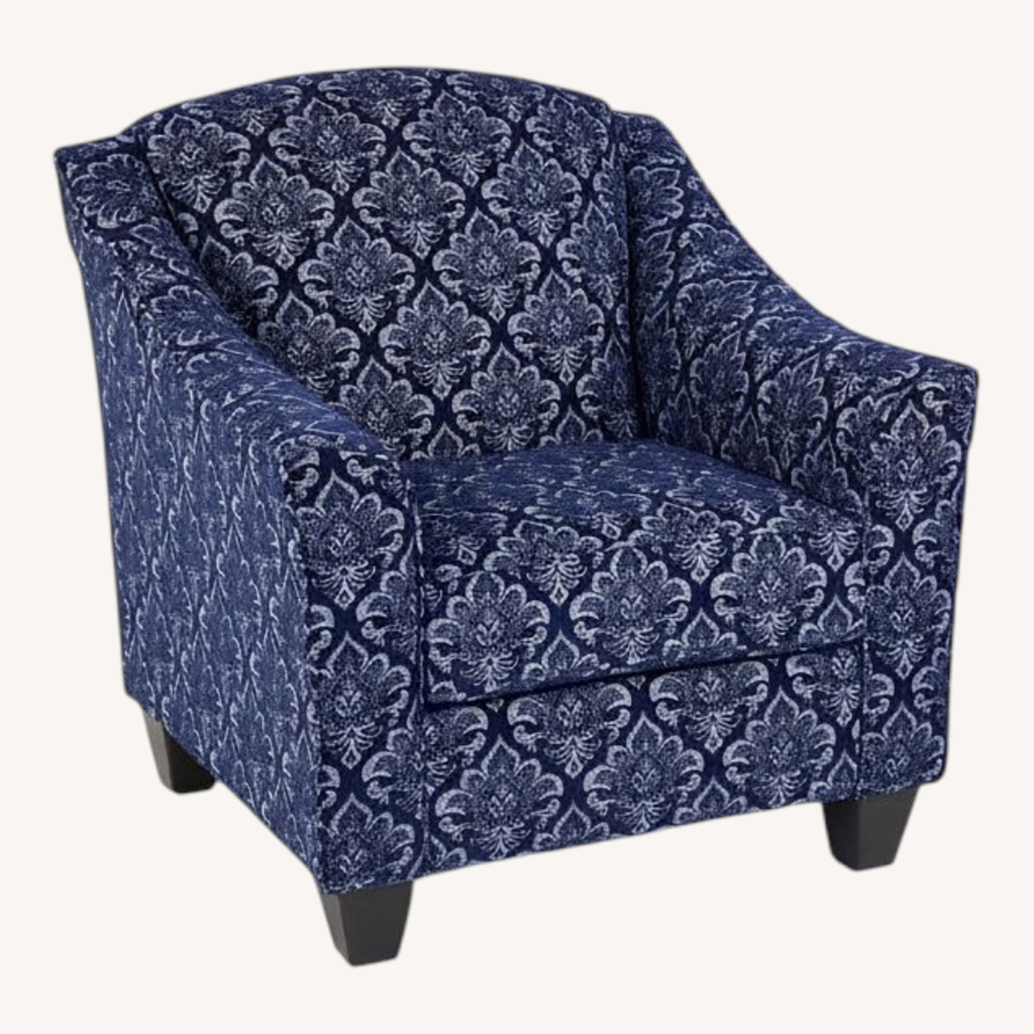 Bob's Discount Furniture Blue Fabric Chair - image-0
