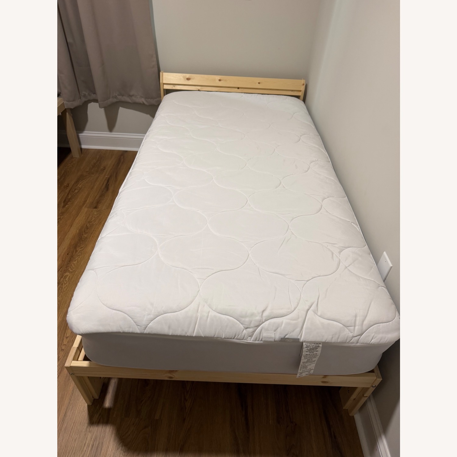 IKEA NEIDEN Wood Twin Bed - image-3