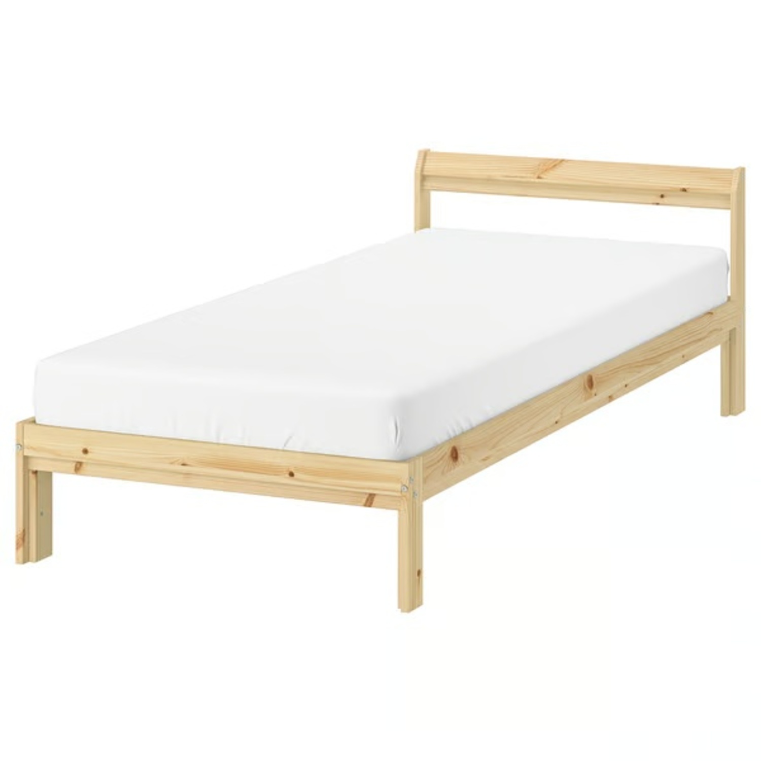 IKEA NEIDEN Wood Twin Bed - image-5
