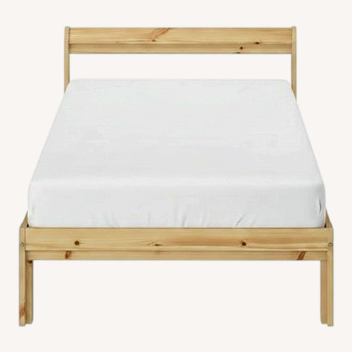 Used IKEA NEIDEN Wood Twin Bed for sale on AptDeco