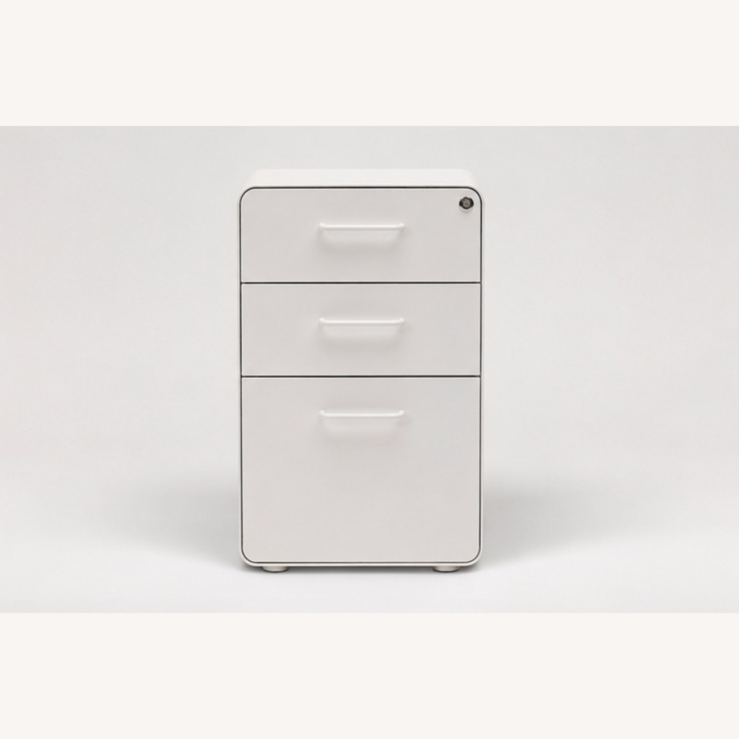 Poppin 3-Drawer Desk Cabinets White - image-3
