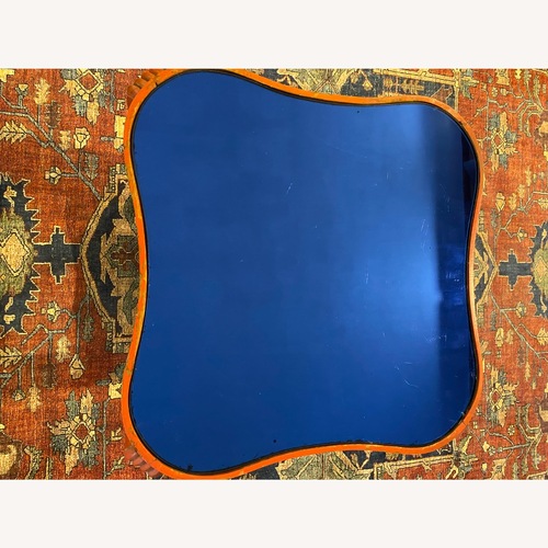 Used Vintage Art Deco Cobalt Blue Glass Table  for sale on AptDeco