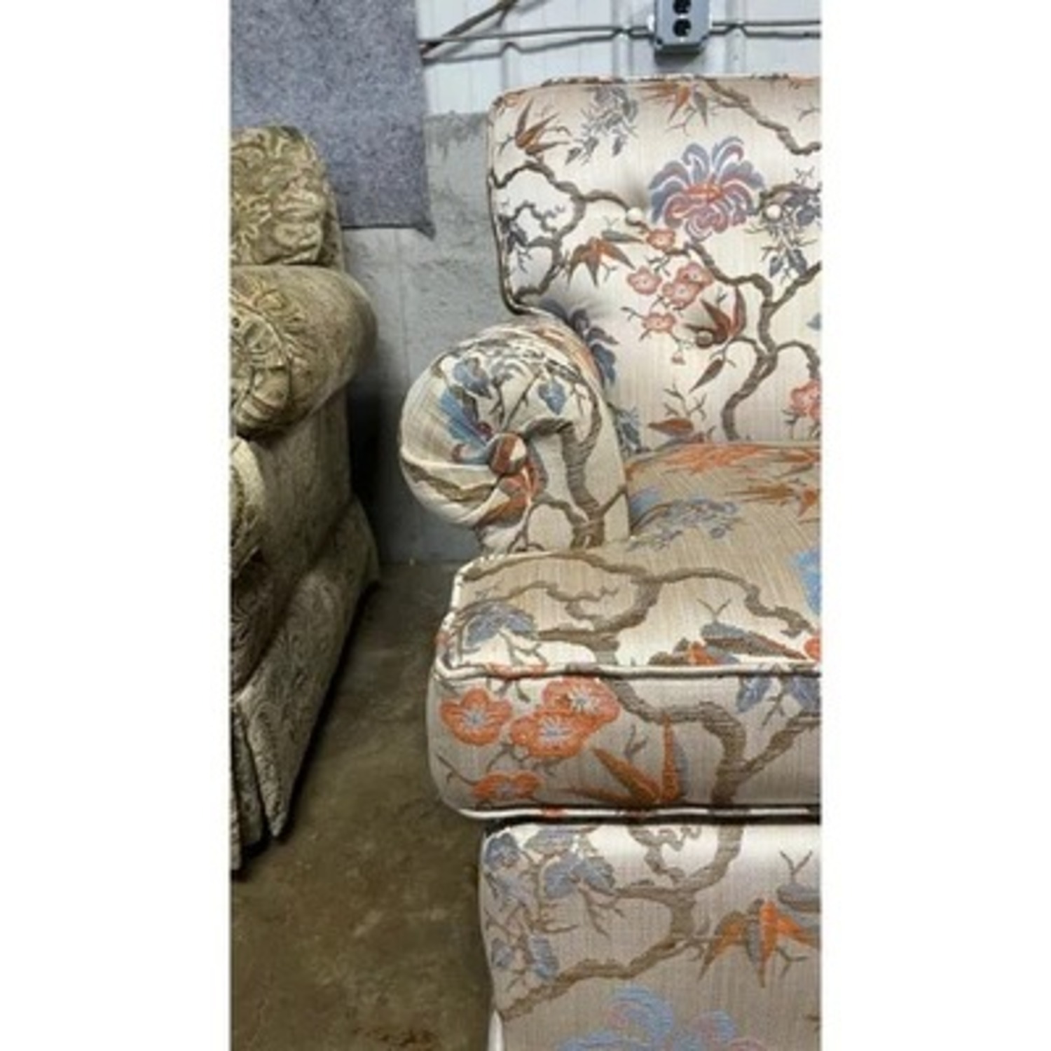 Gilberts Custom Upholstered 3 Cushion Sofa - image-10