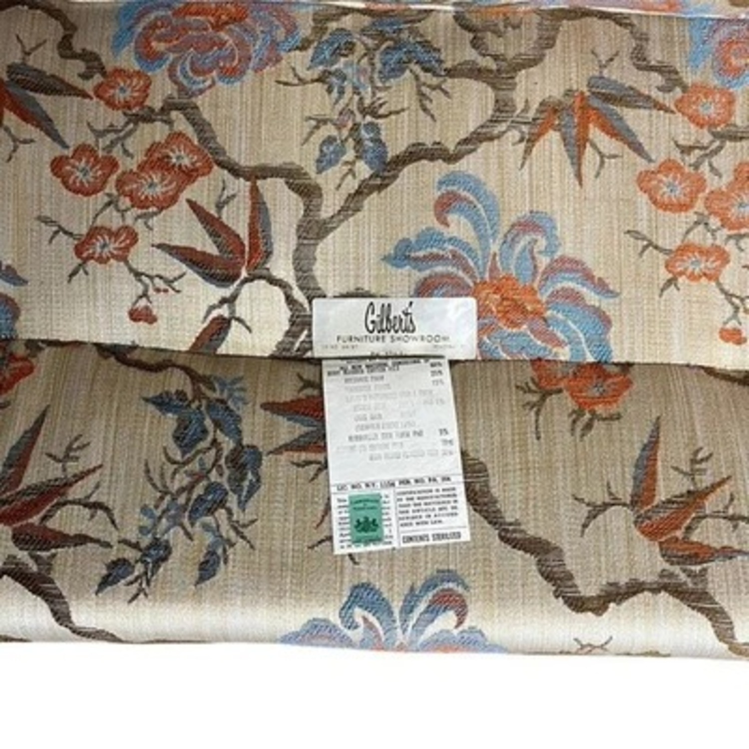 Gilberts Custom Upholstered 3 Cushion Sofa - image-6