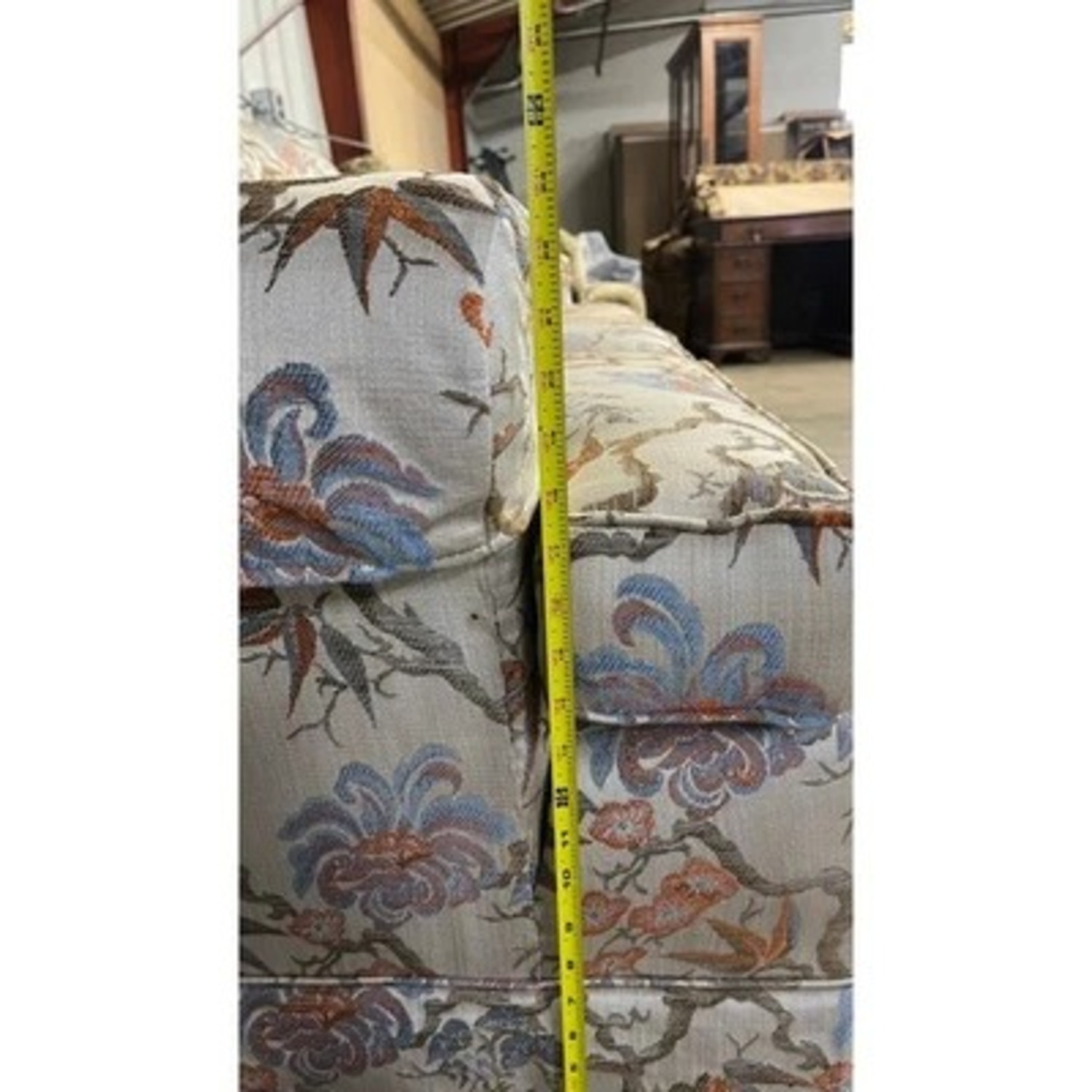 Gilberts Custom Upholstered 3 Cushion Sofa - image-14