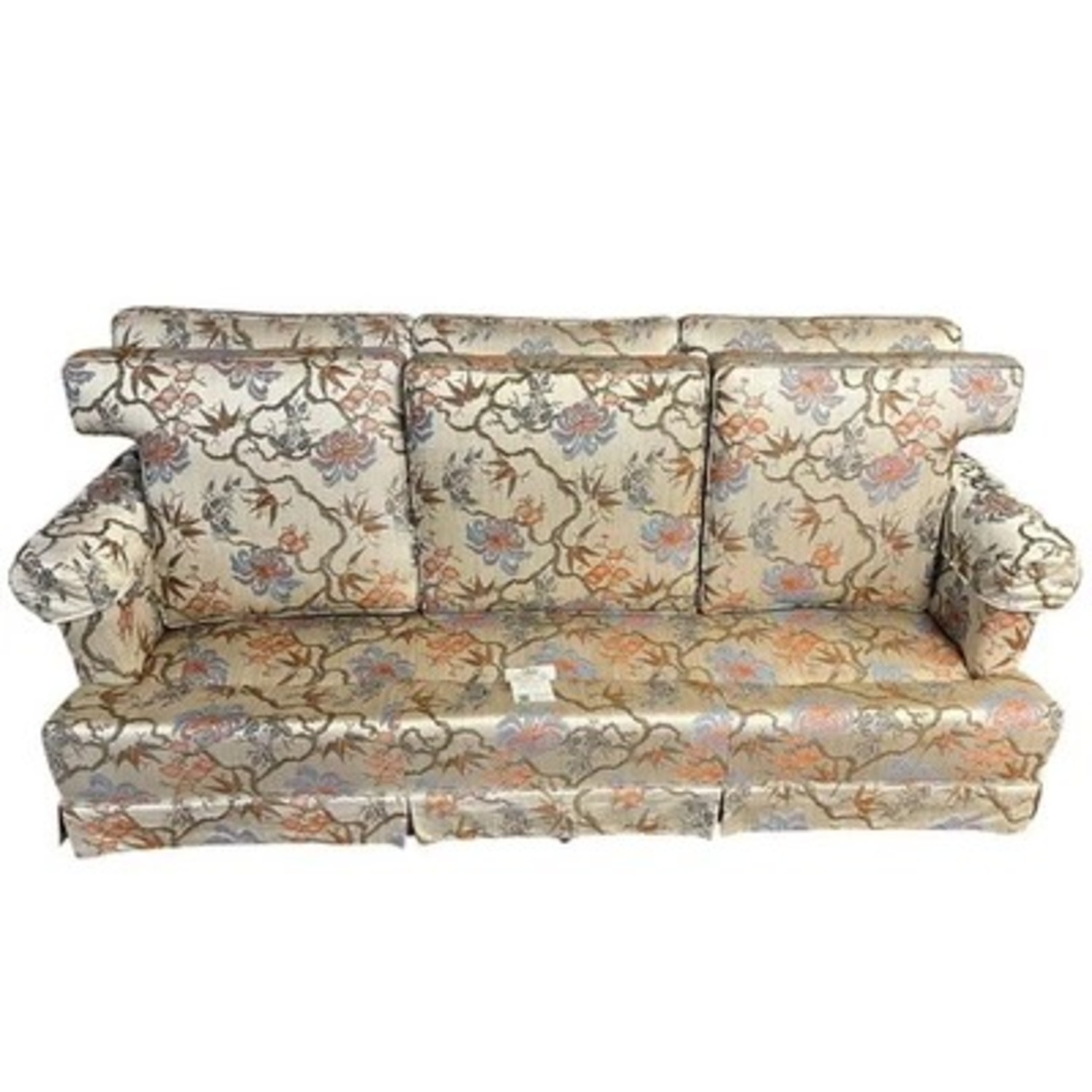 Gilberts Custom Upholstered 3 Cushion Sofa - image-5