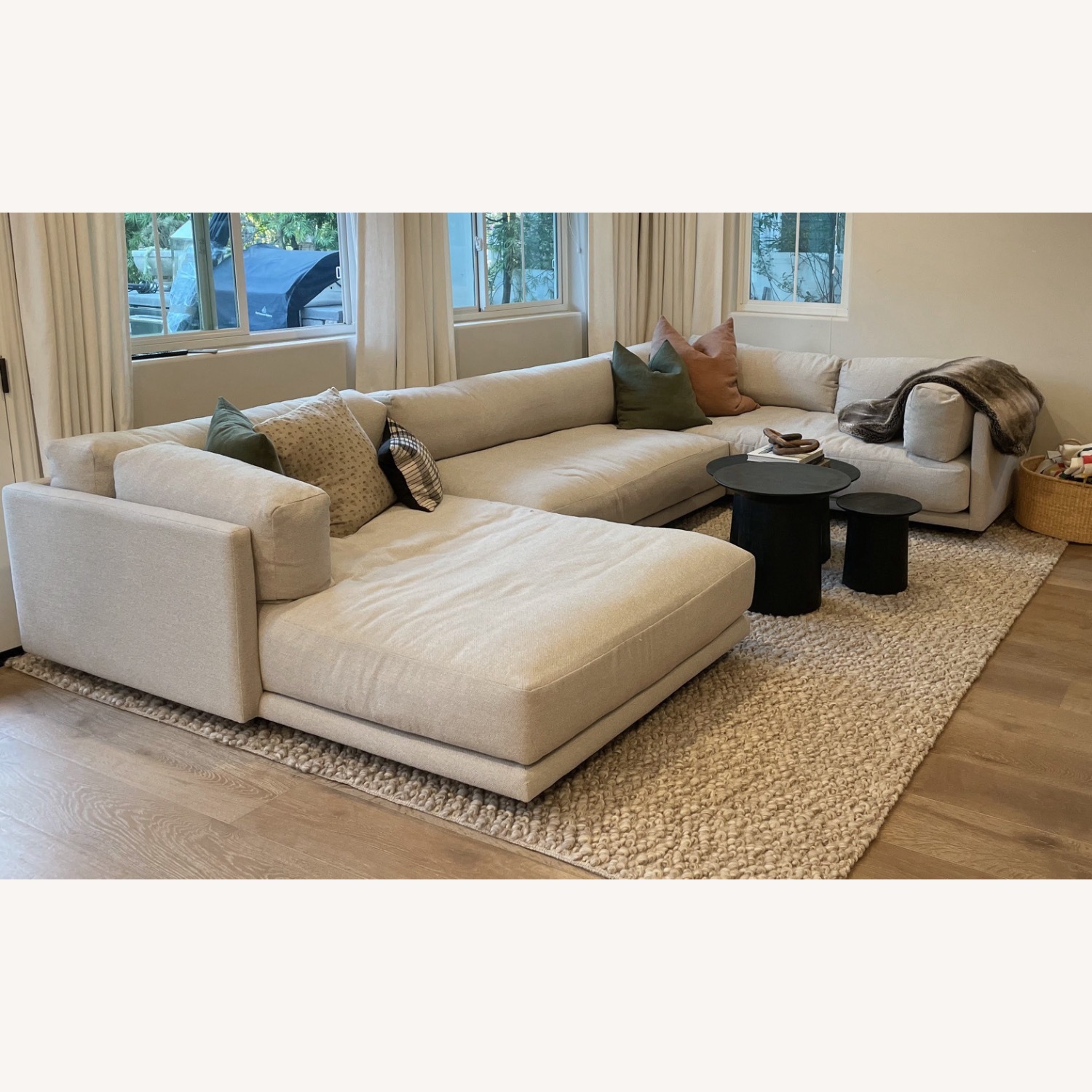 Blu Dot U Shaped Sunday Sofa - Performance Fabric - image-6