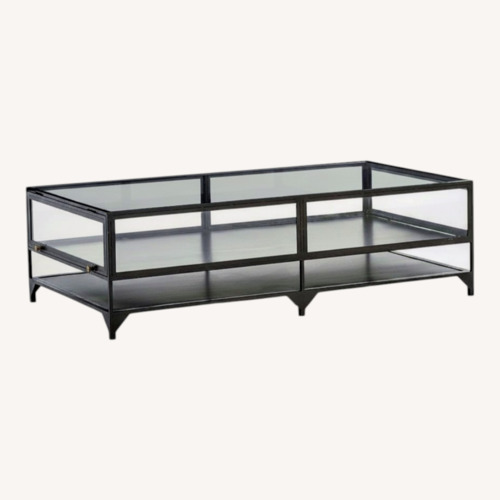 Used West Elm Payson Rectangle Coffee Table (54") for sale on AptDeco