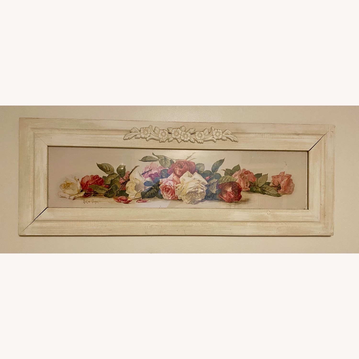 Antique Roses Victorian Paul de Longpre' Vintage - image-1