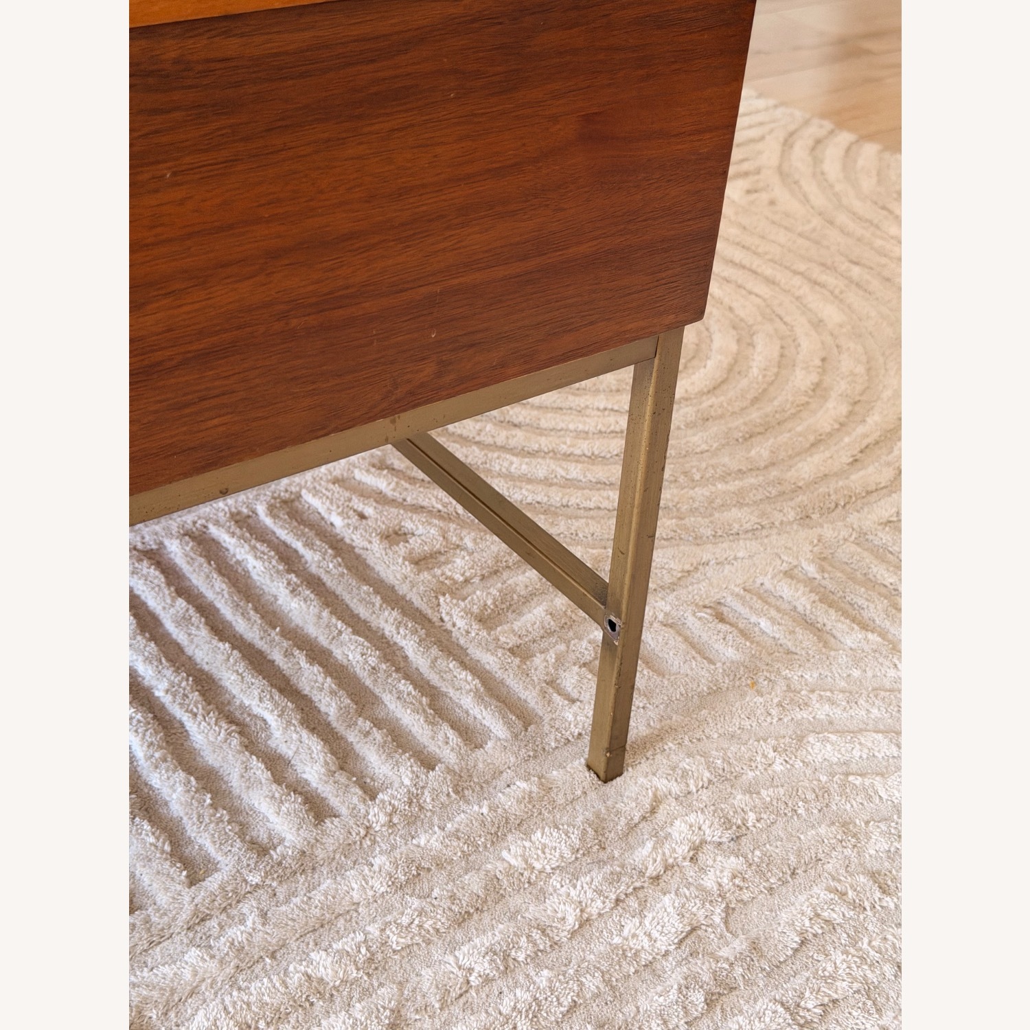 West Elm Industrial Solid Wood Storage Pop-Up Coffee Table 36" - image-4