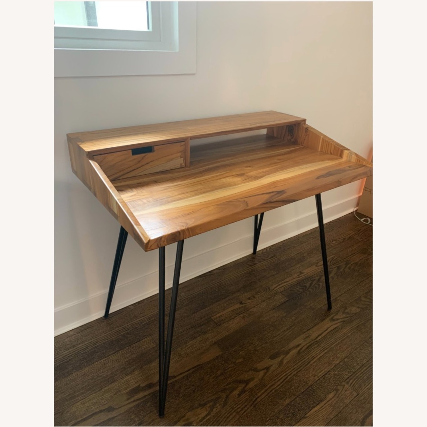 From The Source Teak Scout Corvus Writing Desk 36 - image-4