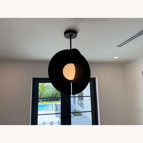 Used Visual Comfort Lighting Lights Black Ceiling Lamp for sale on AptDeco