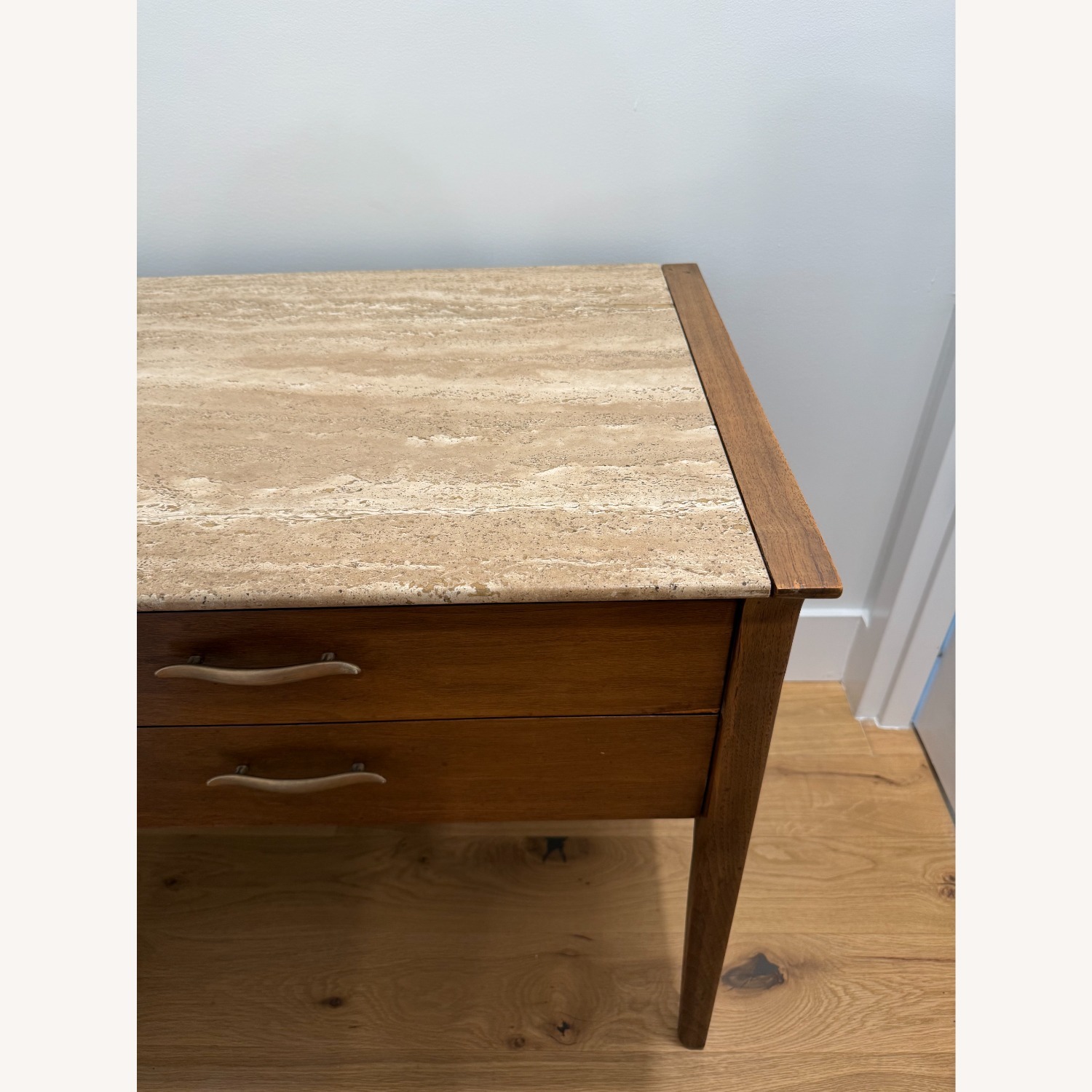 Drexel Profile Dark Brown Wood Nightstand - image-3