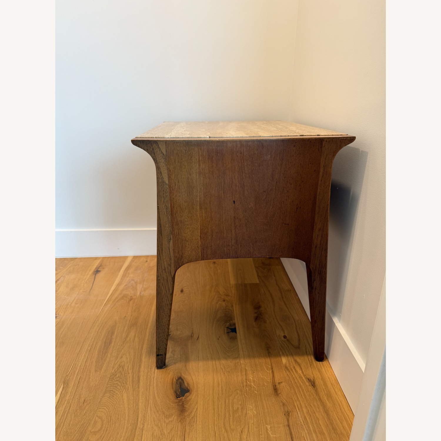 Drexel Profile Dark Brown Wood Nightstand - image-2