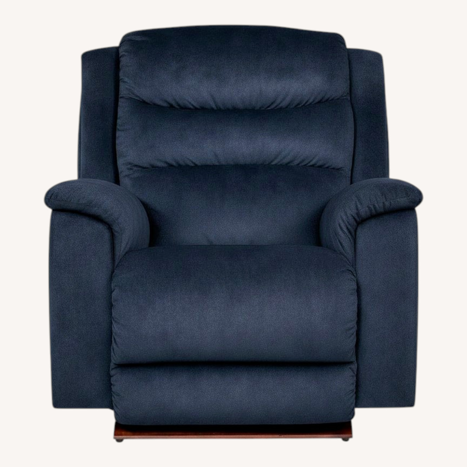 La-Z-Boy Redwood Blue Fabric Recliner - image-0