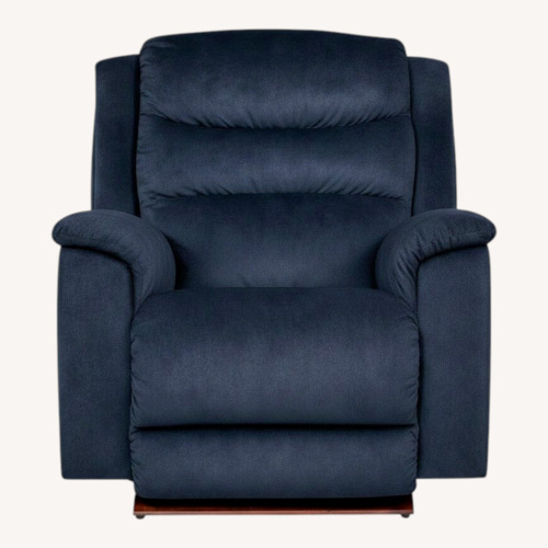 Used La-Z-Boy Redwood Blue Fabric Recliner for sale on AptDeco