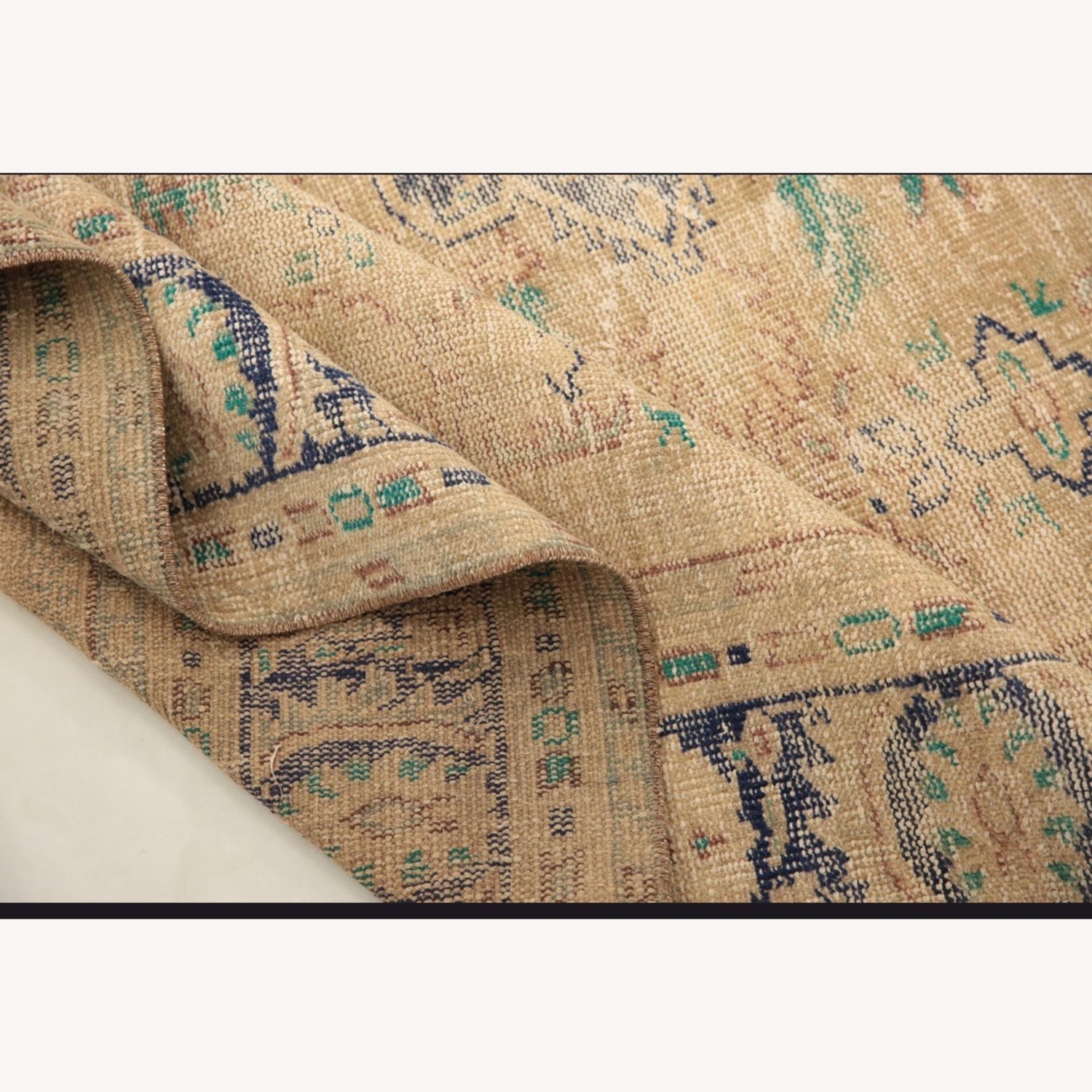 Etsy Vintage Turkish Wool Area Rug 6.9' x 10.1' - image-2