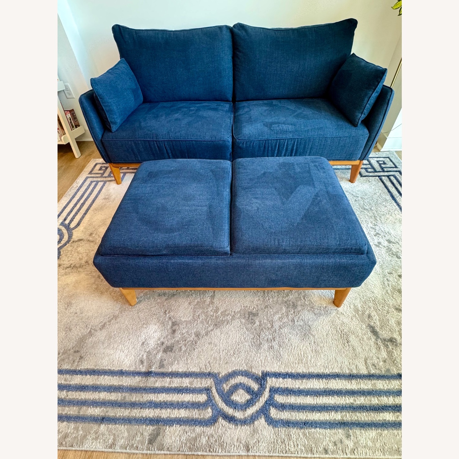 Macy’s Jolene Sofa and Ottoman - image-4