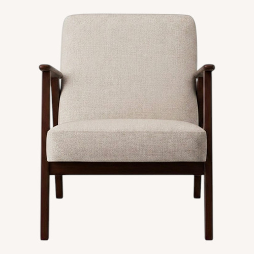 Used IKEA EKENÄSET Armchair With Ottoman for sale on AptDeco