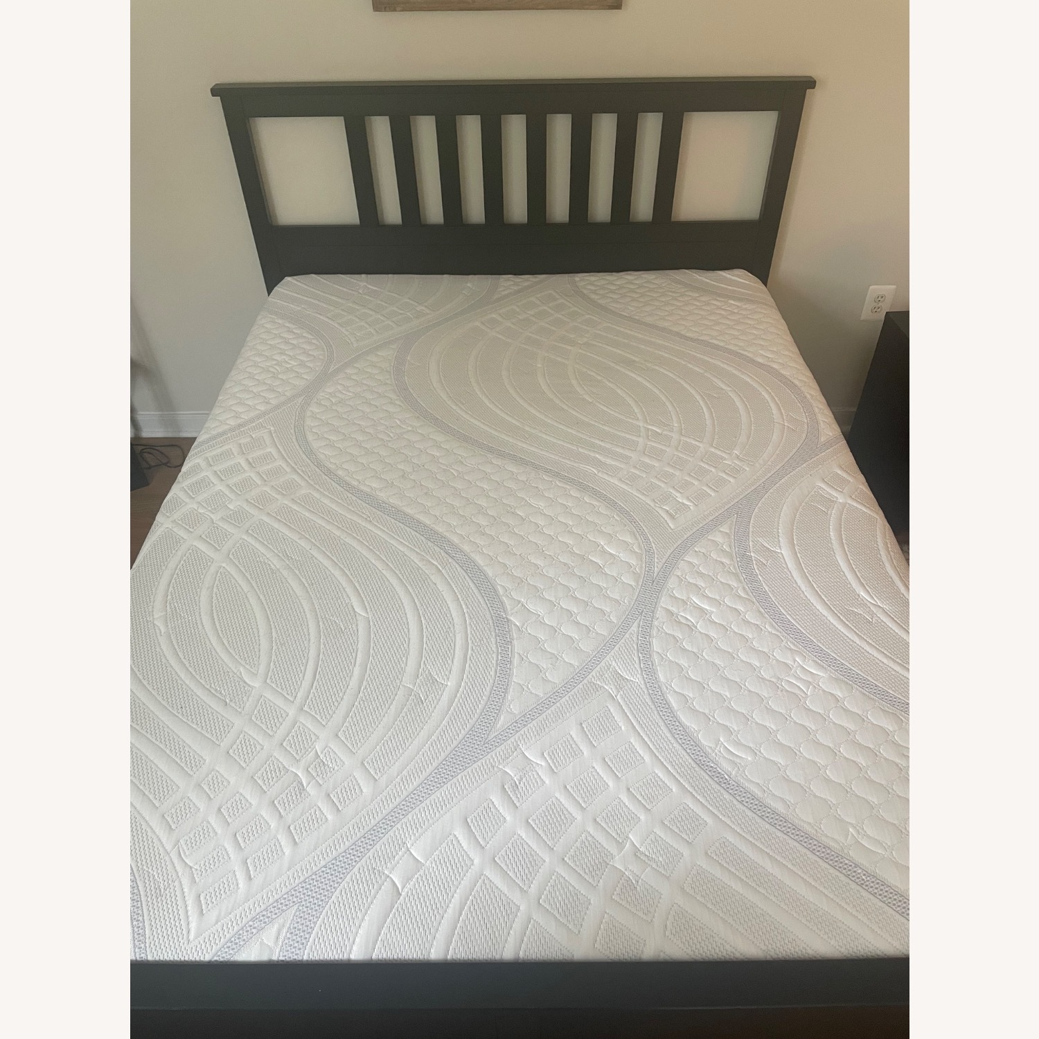 IKEA Hemnes Black Queen Bed Frame - image-6