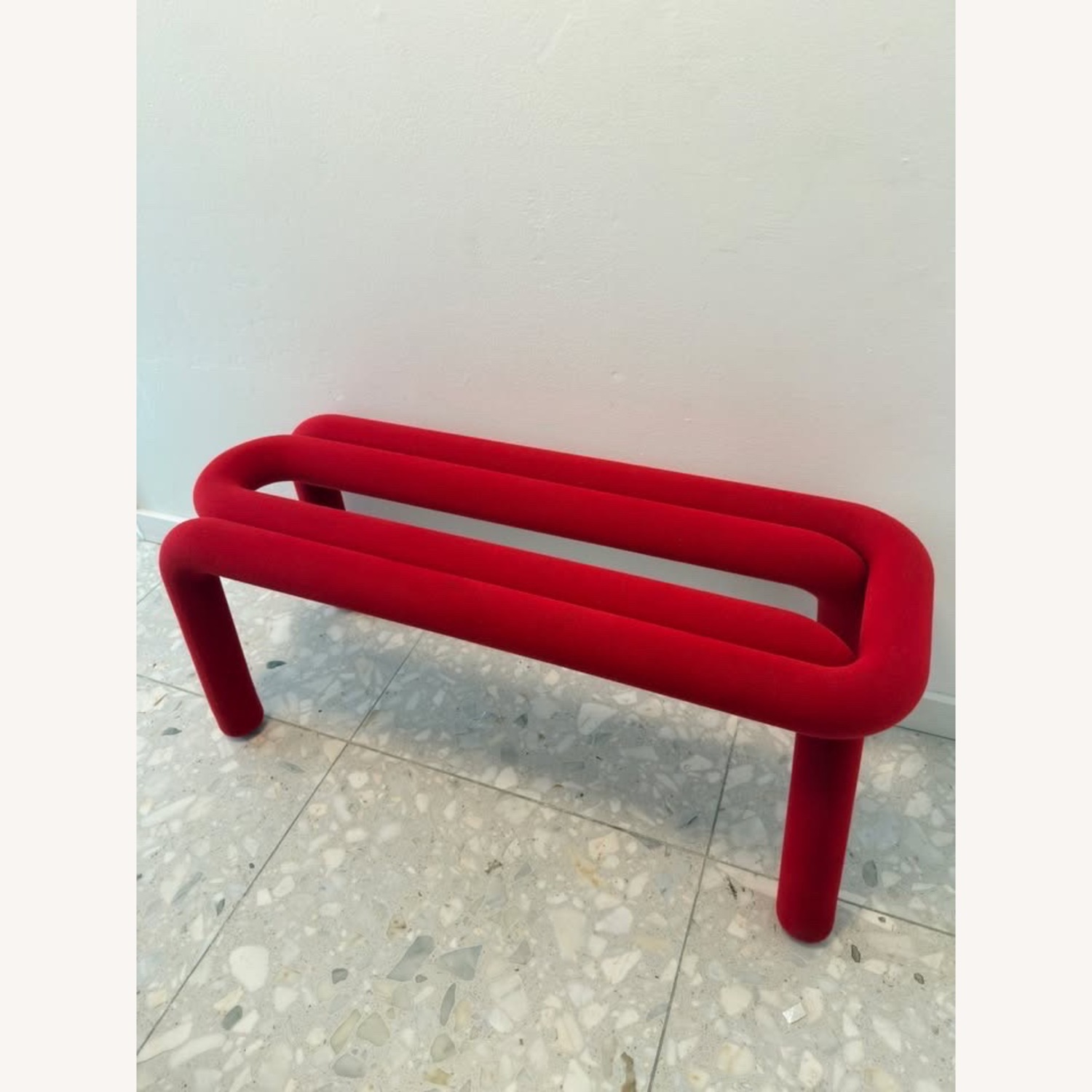 Moustache Bold Bench by Big Game in Red - image-2