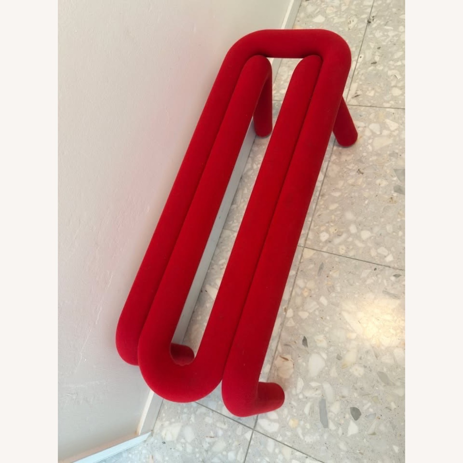 Moustache Bold Bench by Big Game in Red - image-3