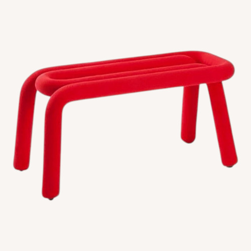 Used Moustache Bold Bench by Big Game in Red for sale on AptDeco