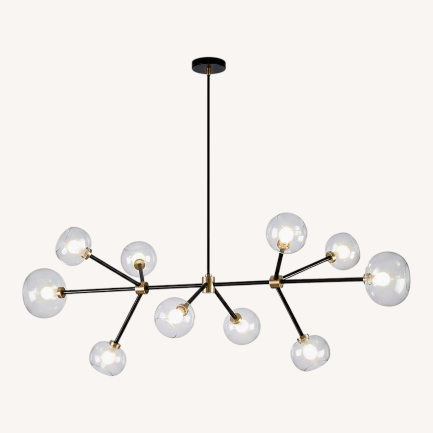 Nabila Linear Suspension Chandelier - image-0