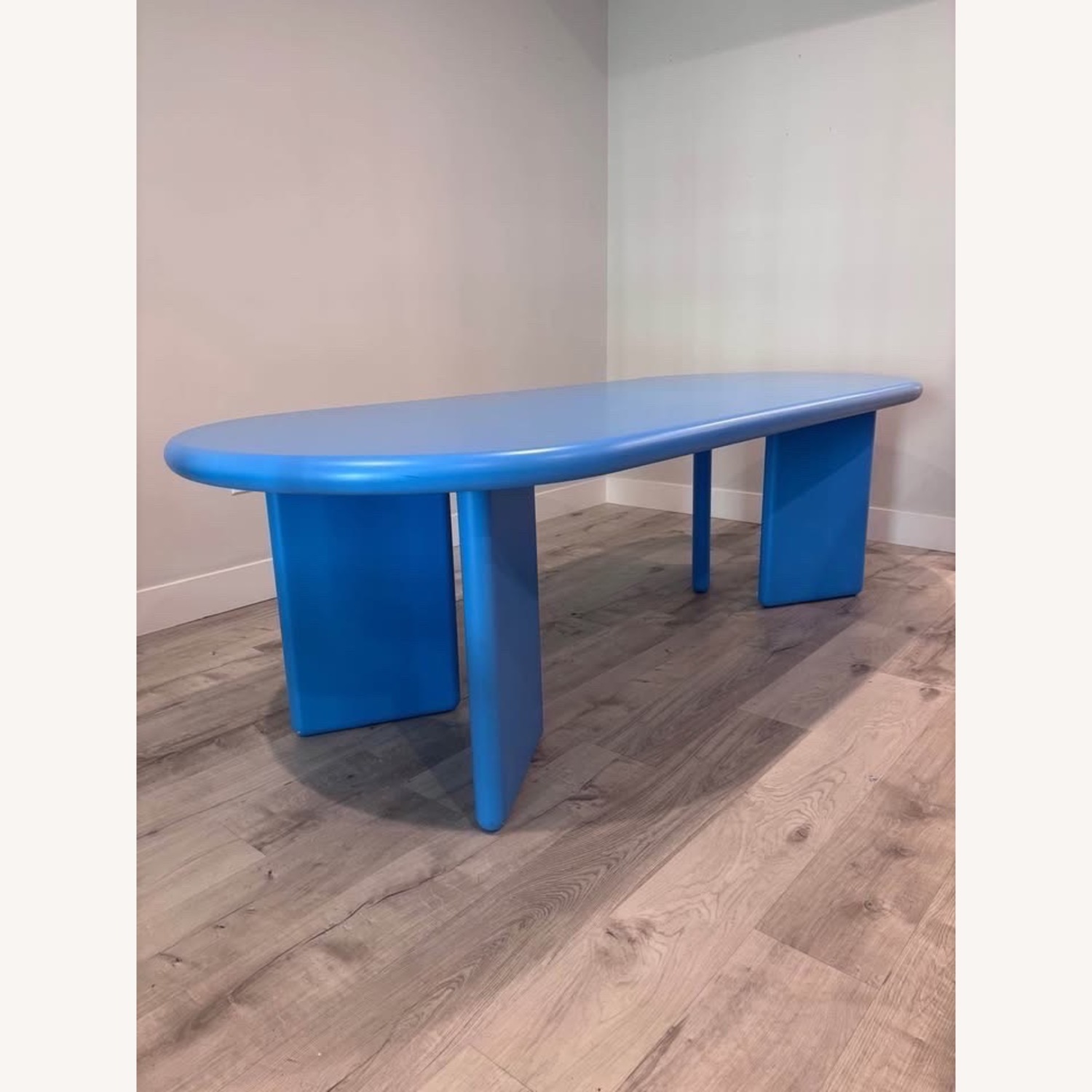 Gustaf Westman Chunky Blue Dining Table - image-2