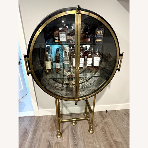 Used Restoration Hardware Porthole Bar for sale on AptDeco