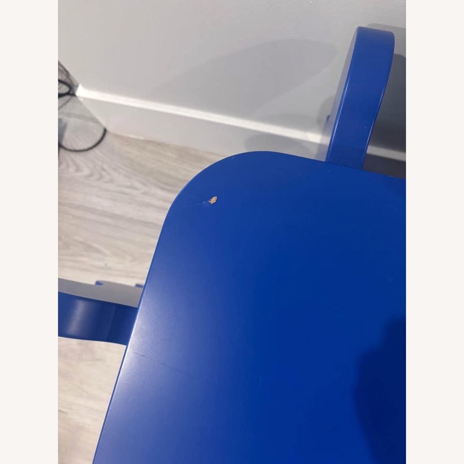 Gustaf Westman Blue Curvy Bench - image-4