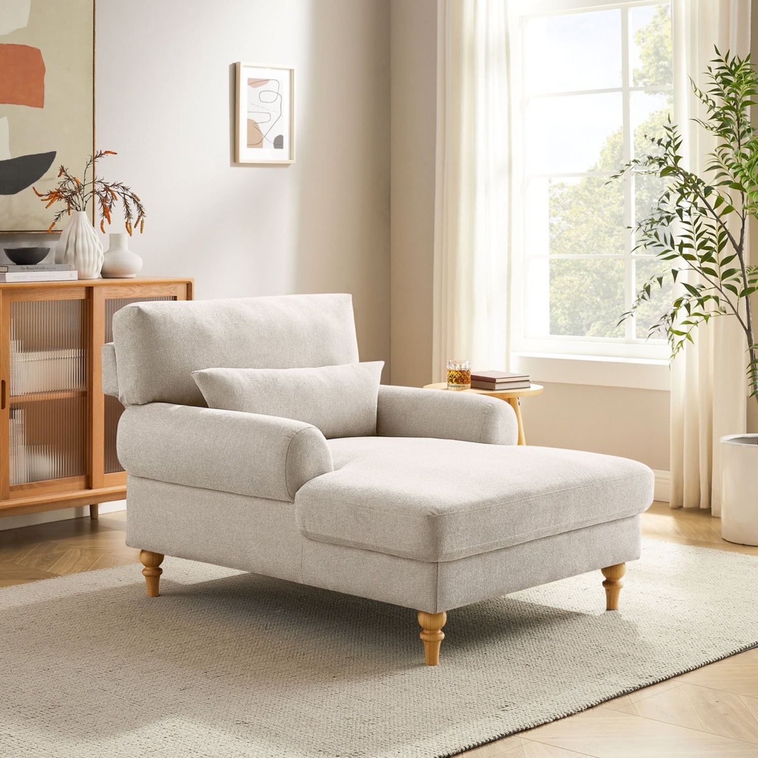 Modern Chaise Lounge Chair - image-3