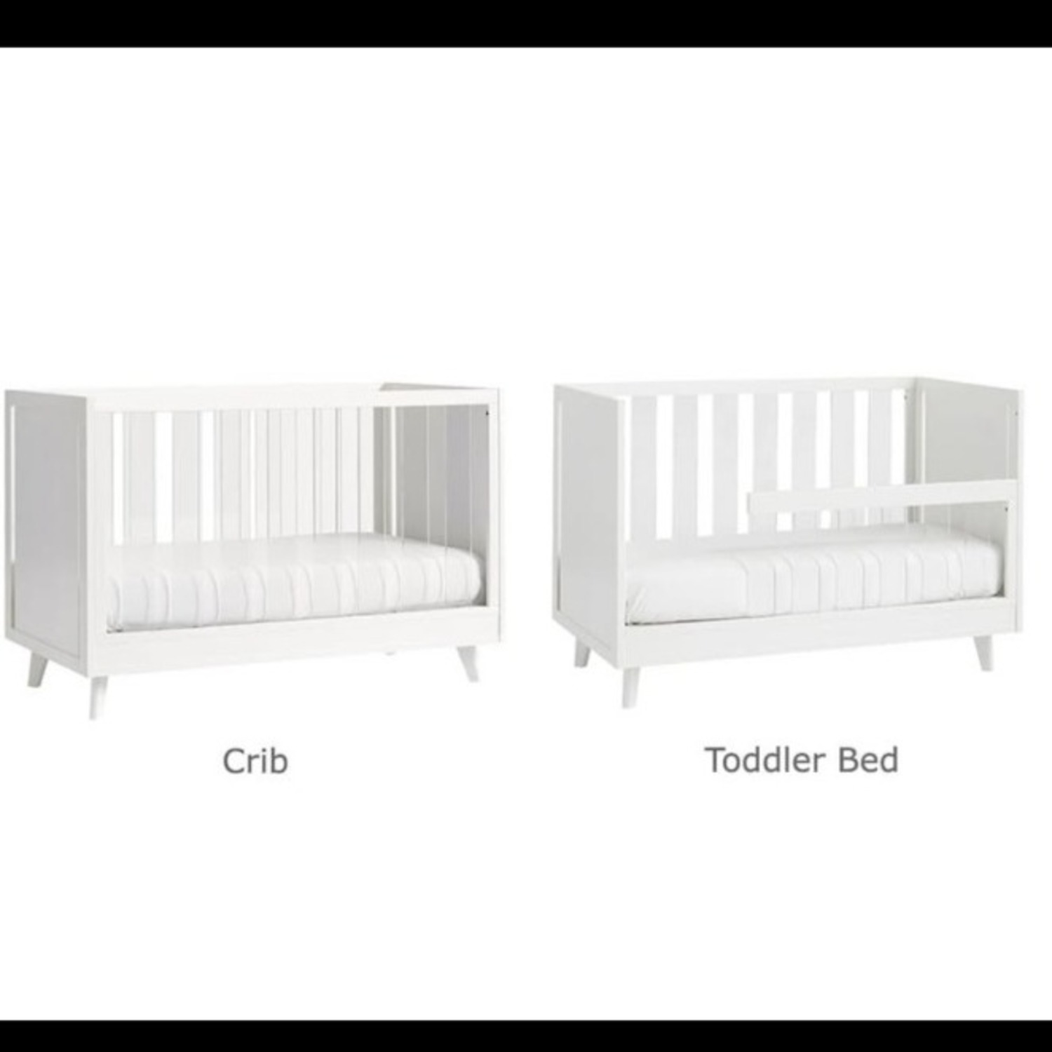 Sloan Acrylic Convertible Crib - image-6
