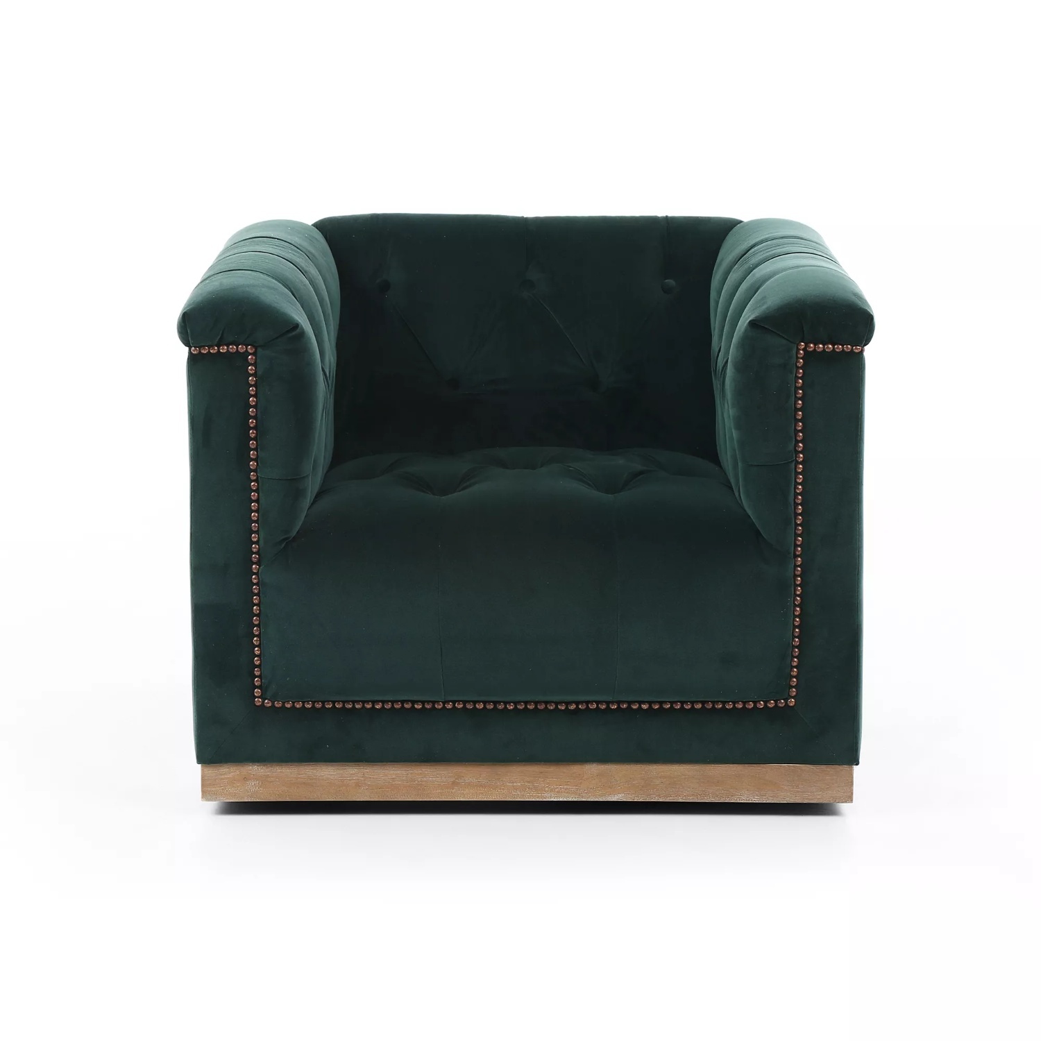 Four Hands Maxx Fabric Swivel Accent Chairs - image-4