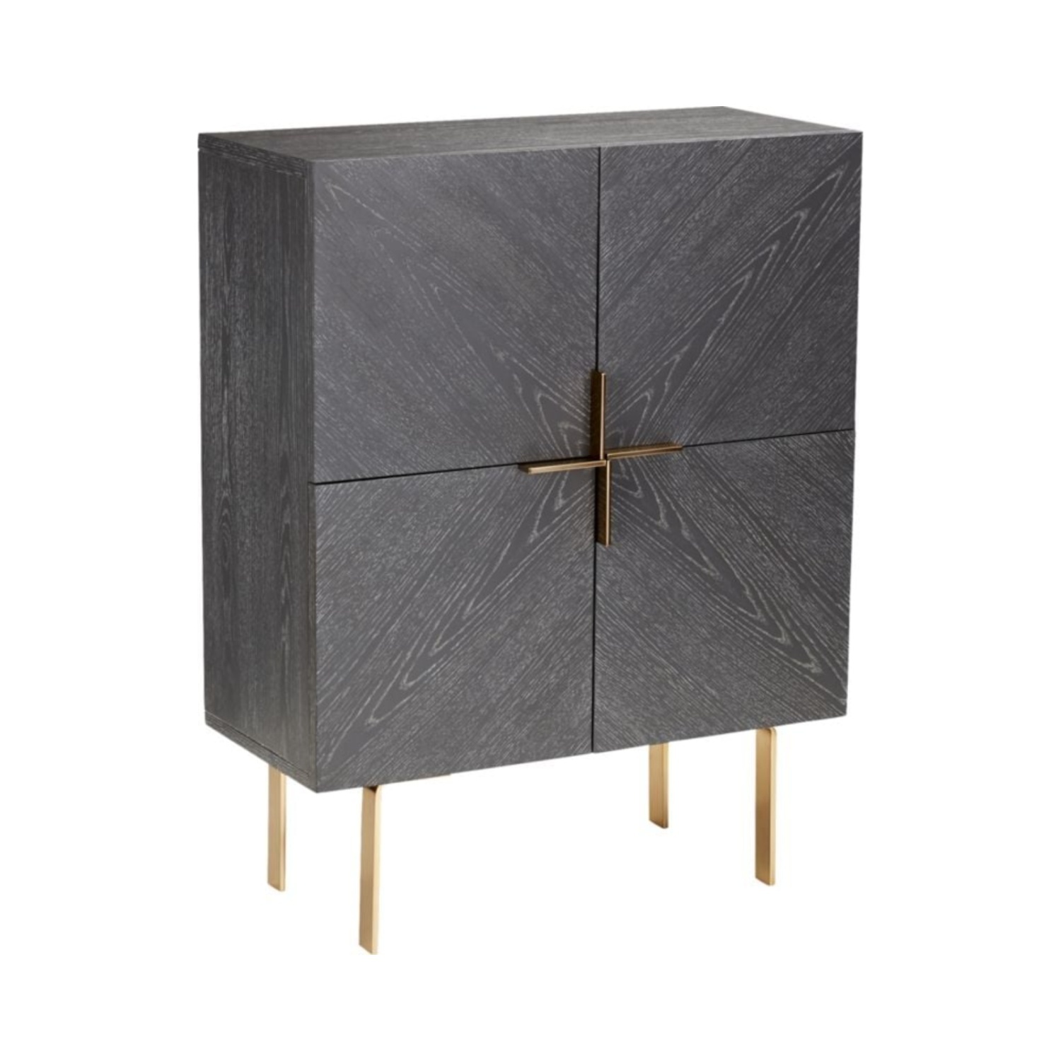 CB2 Jax Cerused Entryway Cabinet with Doors - image-5