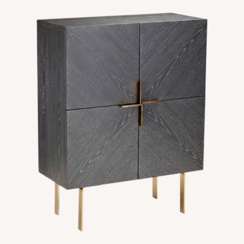 Used CB2 Jax Cerused Entryway Cabinet with Doors for sale on AptDeco