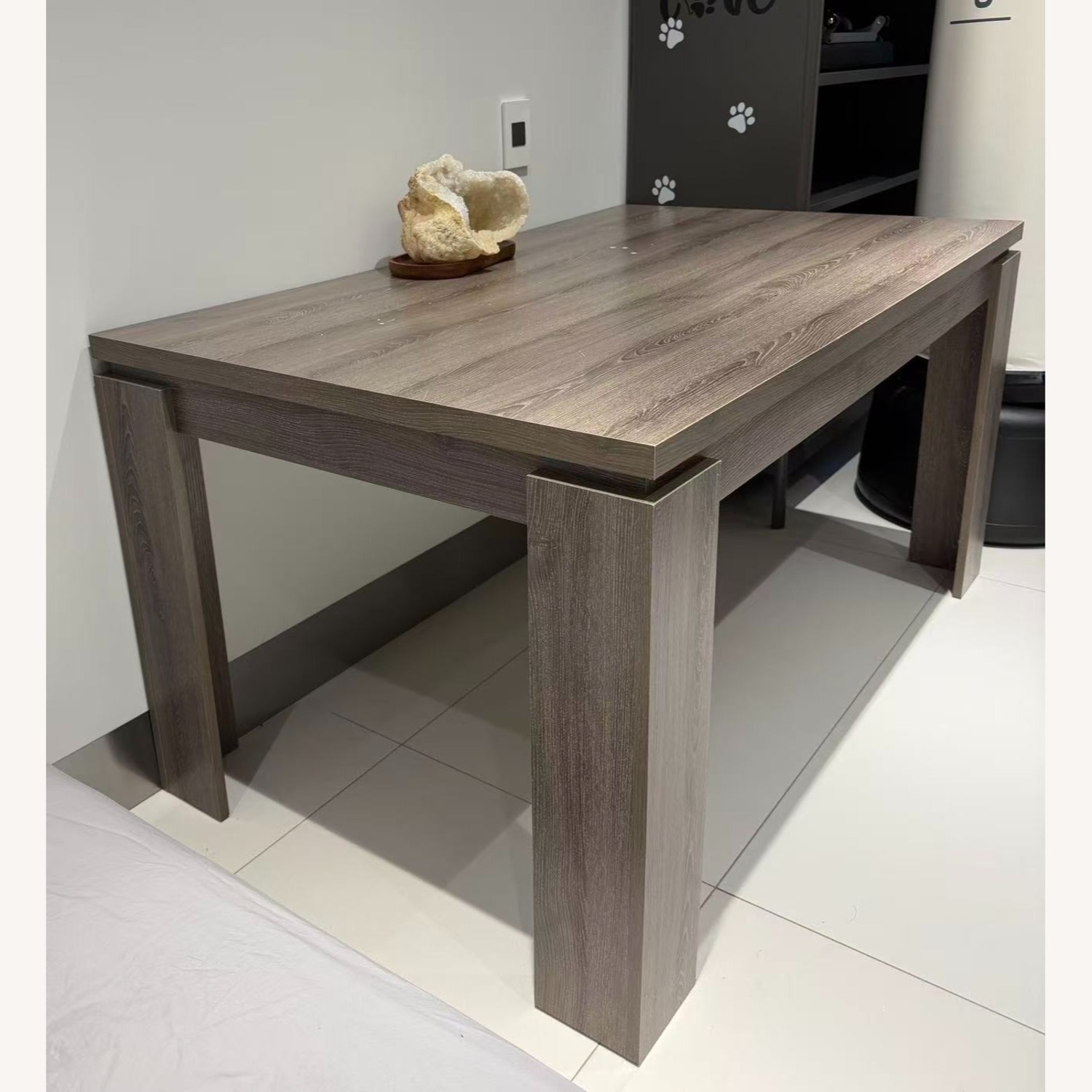 Monarch Specialties Dark Taupe Modern Dining Table - image-4