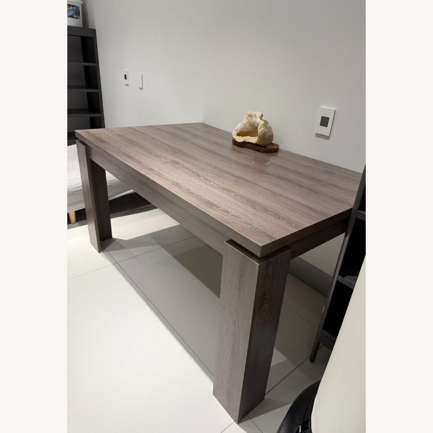 Monarch Specialties Dark Taupe Modern Dining Table - image-5