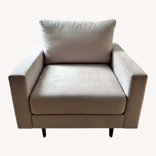 Used Inside Weather Milo Natural Armchair for sale on AptDeco