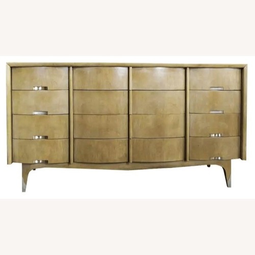 Used Vintage/Antique Light Brown Wood Dresser for sale on AptDeco