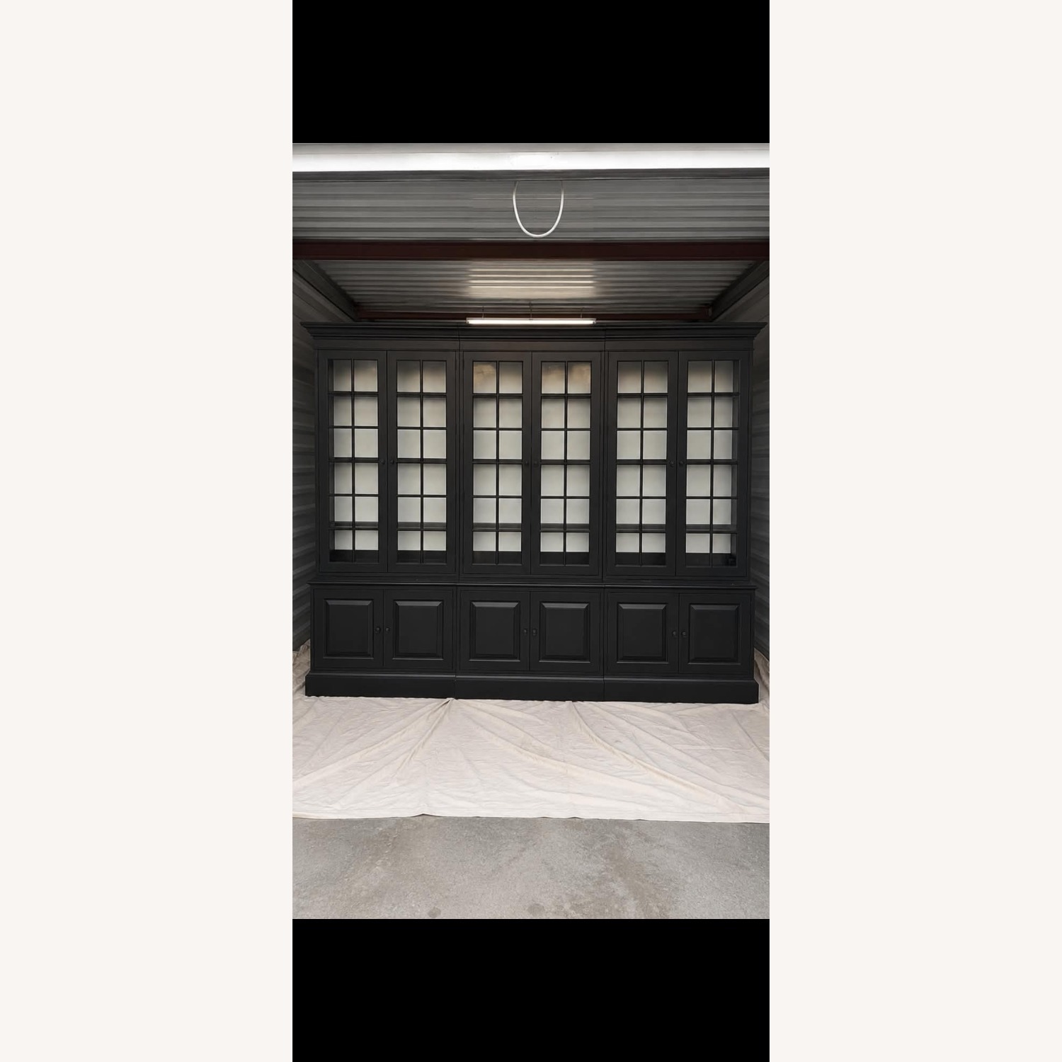 Ethan Allen Villa Triple Library Bookcase - image-2