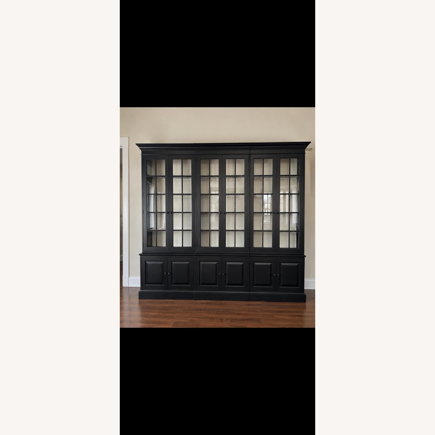 Ethan Allen Villa Triple Library Bookcase - image-3
