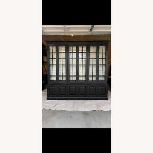 Used Ethan Allen Villa Triple Library Bookcase for sale on AptDeco