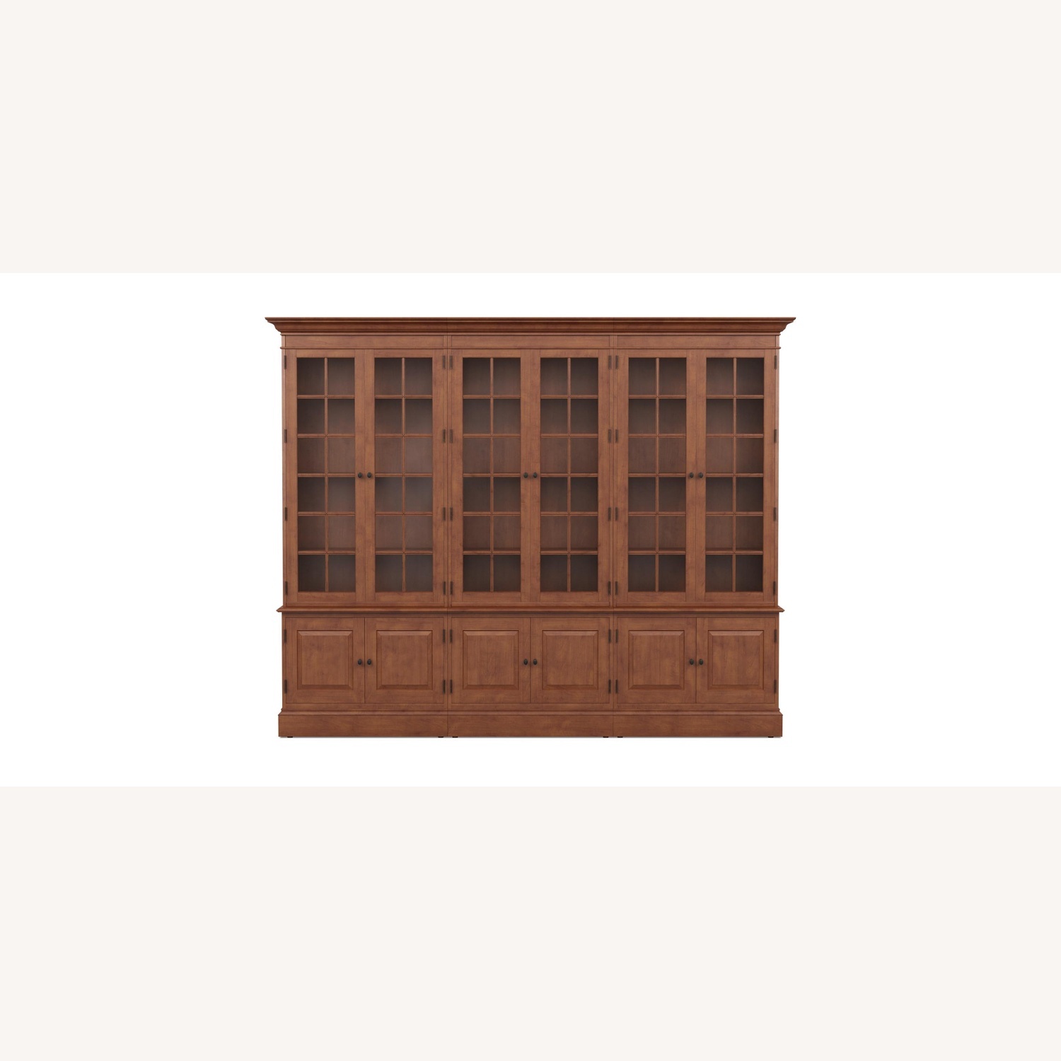 Ethan Allen Villa Triple Library Bookcase - image-4